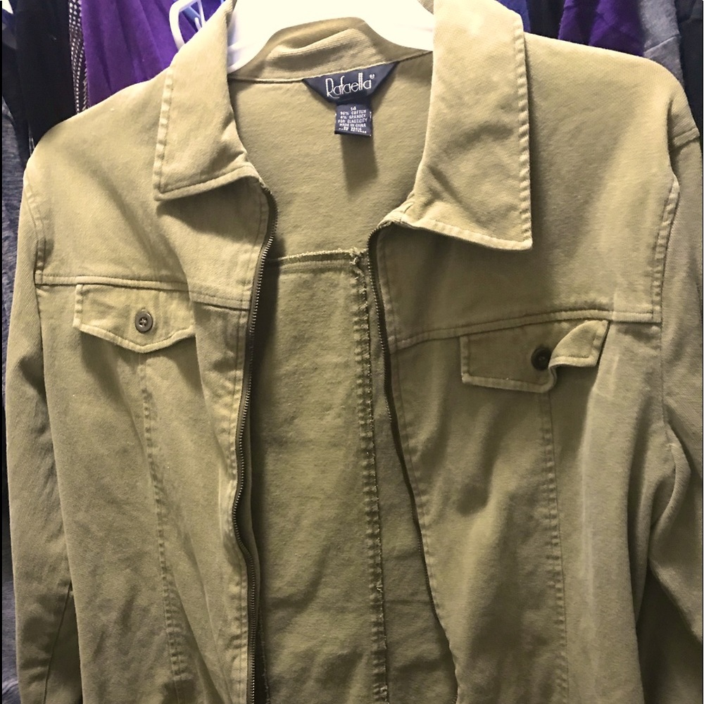 Rafaella Denim Spandex Jacket